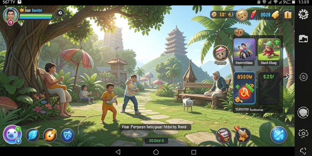 Screenshot utama dari gameplay yang menyenangkan di 567TV.
