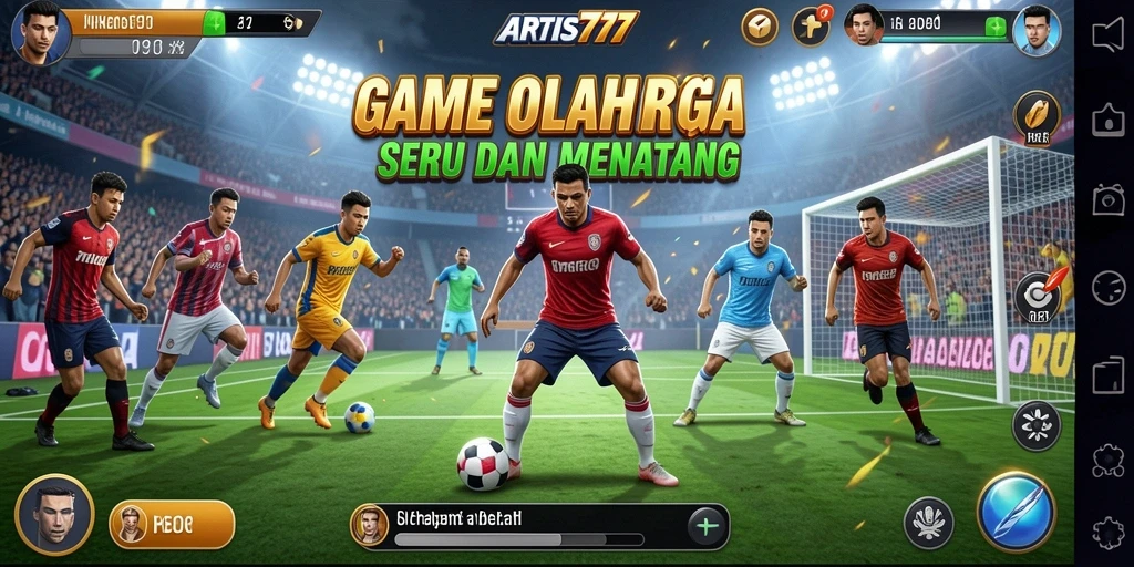Menampilkan aksi seru dalam olahraga di ARTIS777.