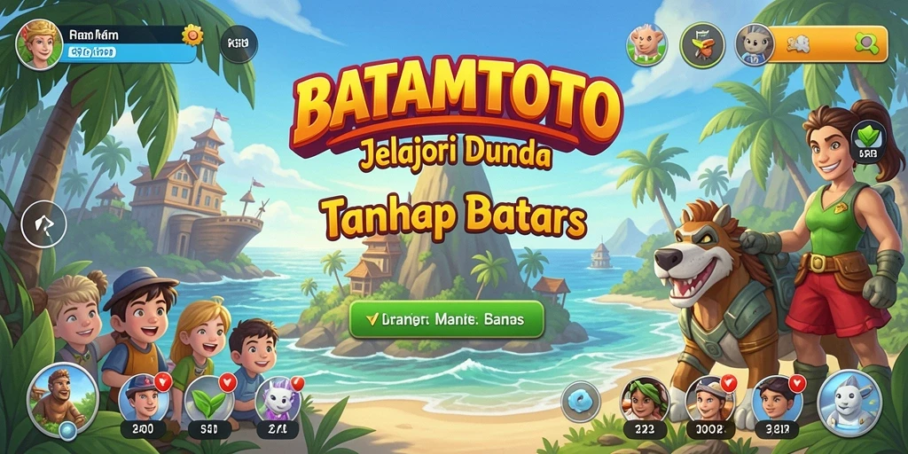 Tampilan gameplay <strong>BATAMTOTO</strong> yang menarik di dunia Open World.