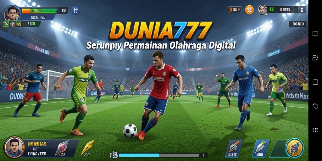 Gameplay seru dari DUNIA777 yang menghadirkan berbagai olahraga.