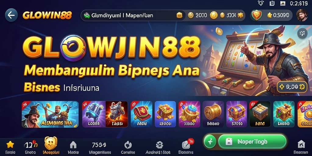 Screenshot utama GLOWIN88 menampilkan gameplay Tycoon yang menarik.