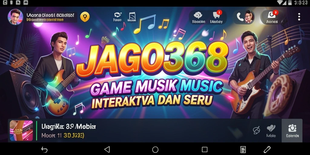 Tampilan gameplay interaktif JAGO368 yang menyenangkan dan penuh warna.