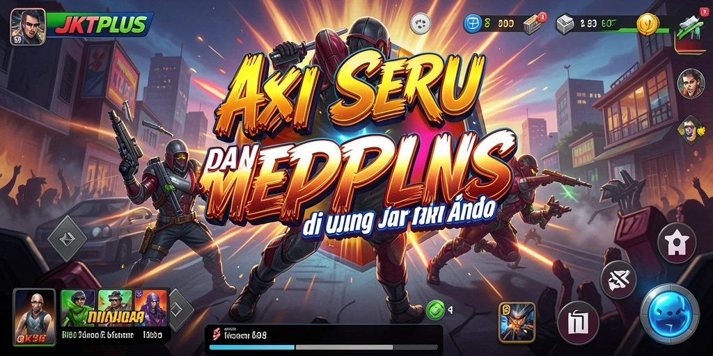 Screenshot JKTPLUS menampilkan pertarungan aksi yang mendebarkan.