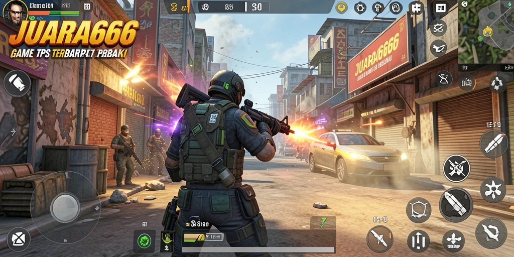 Tampilan gameplay menegangkan di JUARA666 dengan aksi seru.