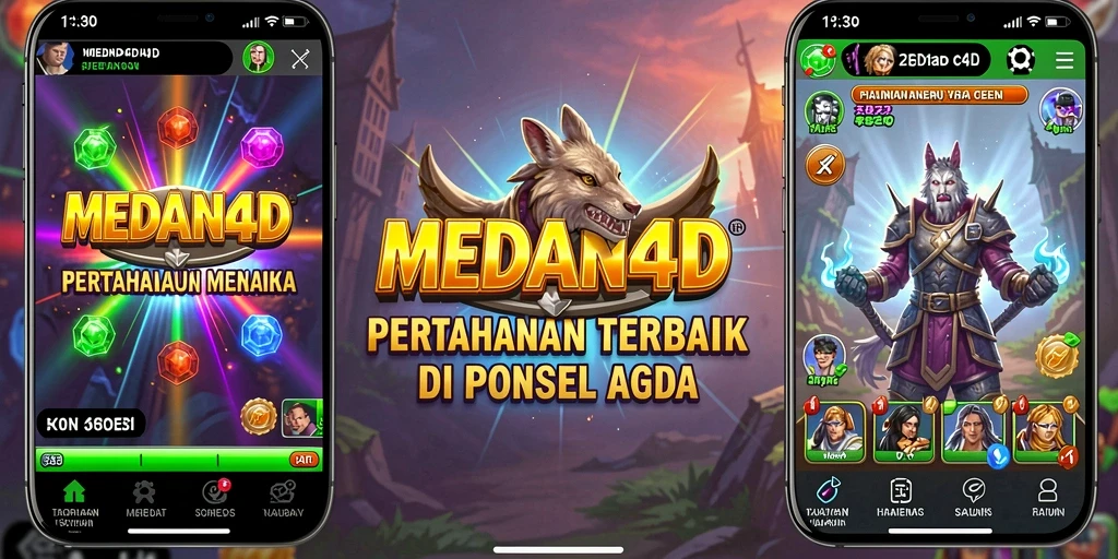 Tampilan gameplay MEDAN4D yang menarik dan menantang dalam Tower Defense.