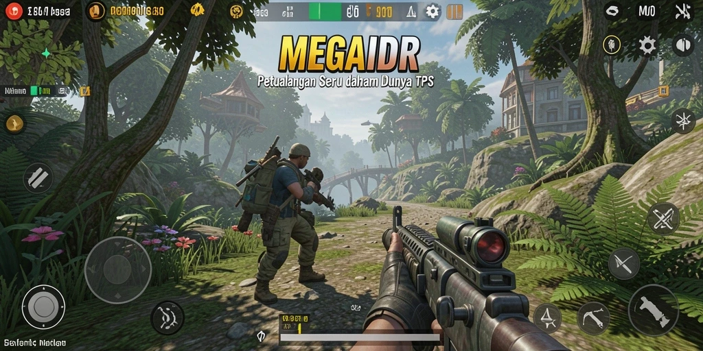Gameplay seru dan grafis menawan dalam MEGAIDR.
