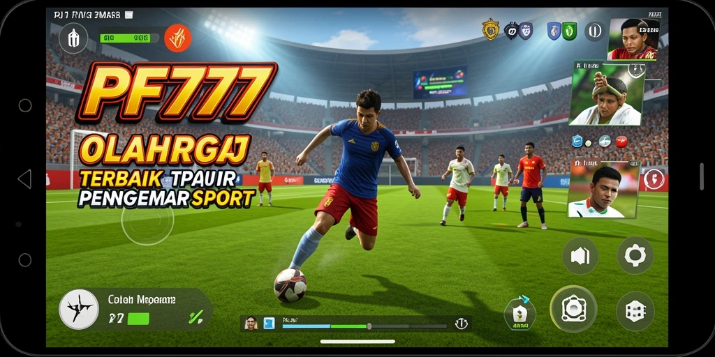 Tampilan gameplay PF777 yang mendebarkan dengan aksi olahraga yang nyata.