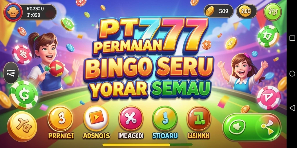Tampilan gameplay Bingo yang seru dan menghibur di PT777.