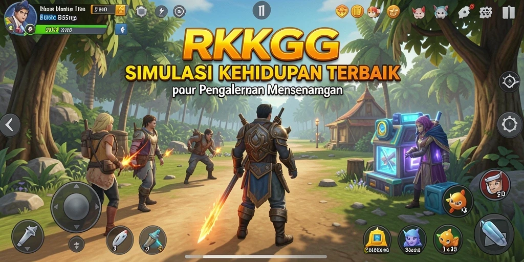 Tampilan menarik dalam gameplay RKGG yang penuh interaksi.