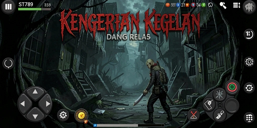 Tangkapan layar ST789 yang menampilkan momen mencekam dalam gameplay.